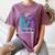I Wear Teal And Purple In Memory Of My Cousin Women's Comfort Colors T-Shirt Blue Jean I Wear Teal And Purple In Memory Of My Cousin Women's Comfort Colors T-Shirt Blue Jean