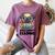 Wild About Reading Book Lover Pug Dog Women's Comfort Colors T-Shirt Blue Jean