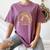 Wild About Reading Books Reader Lover Bookworm Librarian Women's Comfort Colors T-Shirt Blue Jean
