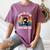 Women's Hang On Let Me Overthink Cat Coffee Retro Introvert Women's Comfort Colors T-Shirt Blue Jean Women's Hang On Let Me Overthink Cat Coffee Retro Introvert Women's Comfort Colors T-Shirt Blue Jean