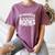 Women's Introverted But Willing To Discuss Books Women's Comfort Colors T-Shirt Blue Jean