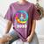 2023 Graduation Class Year Tie Dye Peace Sign Graduate Shirt Women's Comfort Colors T-Shirt Moss