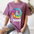 2033 Graduation Class Year Tie Dye Peace Sign Women's Comfort Colors T-Shirt Moss