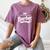 Barbershop Barber School Graduation Shirt Women's Comfort Colors T-Shirt Moss