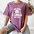 I Believed I Could And I Did Graduate Happy Graduation Day Women's Comfort Colors T-Shirt Moss