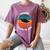 Class Of 2021 Done Senior Graduation Retro Sunset Women's Comfort Colors T-Shirt Moss