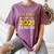 Class Of 2021 Senior Graduation Sunflower Women's Comfort Colors T-Shirt Moss
