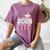 Class Of 2026 Senior Graduation American Flag Senior 2026 Women's Comfort Colors T-Shirt Moss