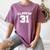 Class Of 31 2031 School Tee Shirt Graduation Class Party Women's Comfort Colors T-Shirt Moss