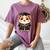 Cute Hamster Graduation Women's Comfort Colors T-Shirt Moss