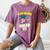Dabbing Graduation Boy 8th Grade Class Of 2021 Women's Comfort Colors T-Shirt Moss