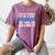Never Dreamed I'd Be a Sexy Auditor Graduation Women's Comfort Colors T-Shirt Moss