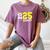 Football Senior Night Football Senior 2025 Graduation 55 Women's Comfort Colors T-Shirt Moss