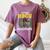 Future HBCU Graduation Shirt College Flossing Girl Tee Women's Comfort Colors T-Shirt Moss