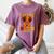 Girl Future HBCU Graduate Afro College Graduation Kids Women's Comfort Colors T-Shirt Moss