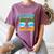 Goodbye 5th Grade Graduation To 6th Grade Hello Summer Kids Women's Comfort Colors T-Shirt Moss