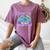 Goodbye School Hello Summer Last Day Of School Graduation Women's Comfort Colors T-Shirt Moss