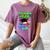 Graduation Class 2018 Cap Gown Shirt Preschool Graduate Women's Comfort Colors T-Shirt Moss