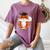 Graduation Fox School Bachelor Master Doctor Study Women's Comfort Colors T-Shirt Moss