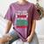 Hilarious Preschool Graduation Mom Dad Meme Preschooler Women's Comfort Colors T-Shirt Moss