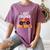 I Just Crushed Preschool Monster Graduation Pre-K Shirt Women's Comfort Colors T-Shirt Moss