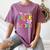 Little Miss Pre-K Grad 2026 Preschool Graduation Kids Girls Women's Comfort Colors T-Shirt Moss