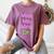 MIss Ms Mrs Dr Graduation Phd Pink And Green Class 2021 Women's Comfort Colors T-Shirt Moss