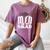 MSN Masters Graduation Men Women Son Daughter Women's Comfort Colors T-Shirt Moss