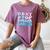 Next Stop Kindergarten Groovy Graduation Last Day Of School Women's Comfort Colors T-Shirt Moss