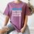 Nurse's Dad Father Nursing School Graduation Women's Comfort Colors T-Shirt Moss