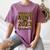 Proud Aunt Of A 2023 Graduate Family Matching Graduation Women's Comfort Colors T-Shirt Moss
