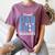Proud Dad Of A Class Of 2019 Graduate TShirt Graduation Women's Comfort Colors T-Shirt Moss