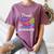 Proud Mom Of a 2022 Graduate Matching Tie Dye Graduation Women's Comfort Colors T-Shirt Moss