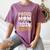 Proud Mom Of a 2026 Senior Volleyball Graduation Women's Comfort Colors T-Shirt Moss