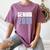Senior 2019 Shirt Graduation Class Back To School Tee Women's Comfort Colors T-Shirt Moss