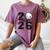 Senior 2026 Golf Player Heart Graduation Girls Teens Women's Comfort Colors T-Shirt Moss