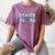 Senior 26 Graduation Class Of 2026 Bow Blue Toile Floral Women's Comfort Colors T-Shirt Moss