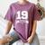 Senior Class Of 2019 Graduation School College Women's Comfort Colors T-Shirt Moss