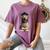 Spinone Italiano Dog Graduation Cap School Graduate Owner Men Women Kids Women's Comfort Colors T-Shirt Moss