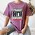 Straight Outta High School Class Of 2023 Graduation Women's Comfort Colors T-Shirt Moss