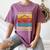 I Survived My Husband's Master's Degree Graduation Women's Comfort Colors T-Shirt Moss