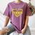 Tennis Senior Night Tennis Senior 2025 Graduation 20 Women's Comfort Colors T-Shirt Moss