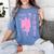 12th Grade Girls Graduation High School Graduation Women's Comfort Colors T-Shirt Blue Jean