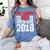 2018 Senior Graduation My Happy Class Shirt Women's Comfort Colors T-Shirt Blue Jean