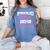 2019 Mom Graduation Women's Comfort Colors T-Shirt Blue Jean