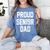 2019 Senior Dad High School Graduation Party SEN19R T Shirt Women's Comfort Colors T-Shirt Blue Jean