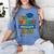 5th Grade Graduation 2025 Graphic – Class Of 2025 Theme Women's Comfort Colors T-Shirt Blue Jean