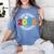 8th Grade 2026 Graduate School Senior Year Graduation Day Women's Comfort Colors T-Shirt Blue Jean