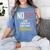 Air Traffic Control Major Student Shirt Graduation Women's Comfort Colors T-Shirt Blue Jean