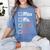 AKA Doctor Medical Worker Appreciation Graduation Women's Comfort Colors T-Shirt Blue Jean